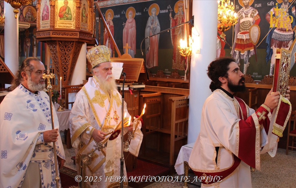 Μητροπολίτης-Άρτης:-«Άγιος-όποιος-σπέρνει-καλό,-δίχως-να-προσμένει-θερισμό»