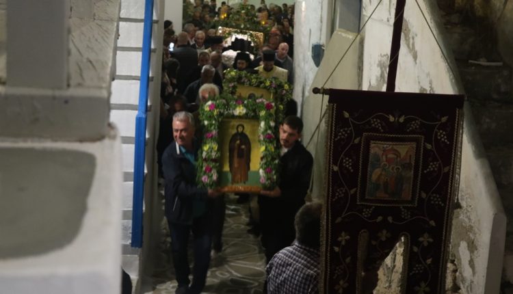 Οι-Κιμώλιοι-εορτάζουν-την-ιερά-μνήμη-της-Οσίας-Μεθοδίας,-της-εν-Κιμώλω