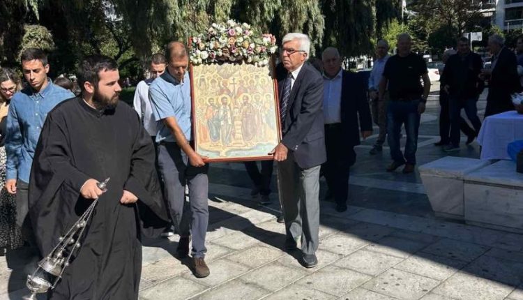 Η-Σύναξη-πάντων-των-εν-Κύπρω-Αγίων-στην-Ιερά-Μητρόπολη-Χαλκίδος