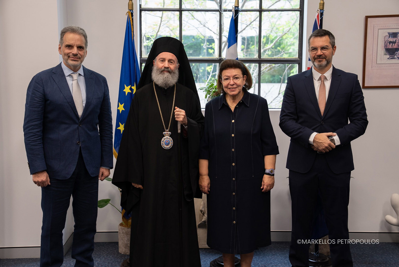 Επίσκεψη-της-Λίνας-Μενδώνη-στο-Γενικό-Προξενείο-της-Ελλάδος-στο-Σύδνεϋ