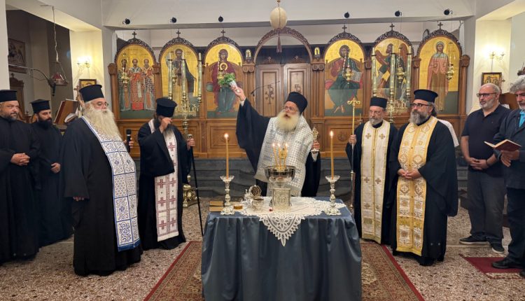 Αγιασμός-στις-Σχολές-Βυζαντινής-&-Παραδοσιακής-Μουσικής,-Αγιογραφίας-και-Ψηφιδωτού-στην-Ιεράπετρα