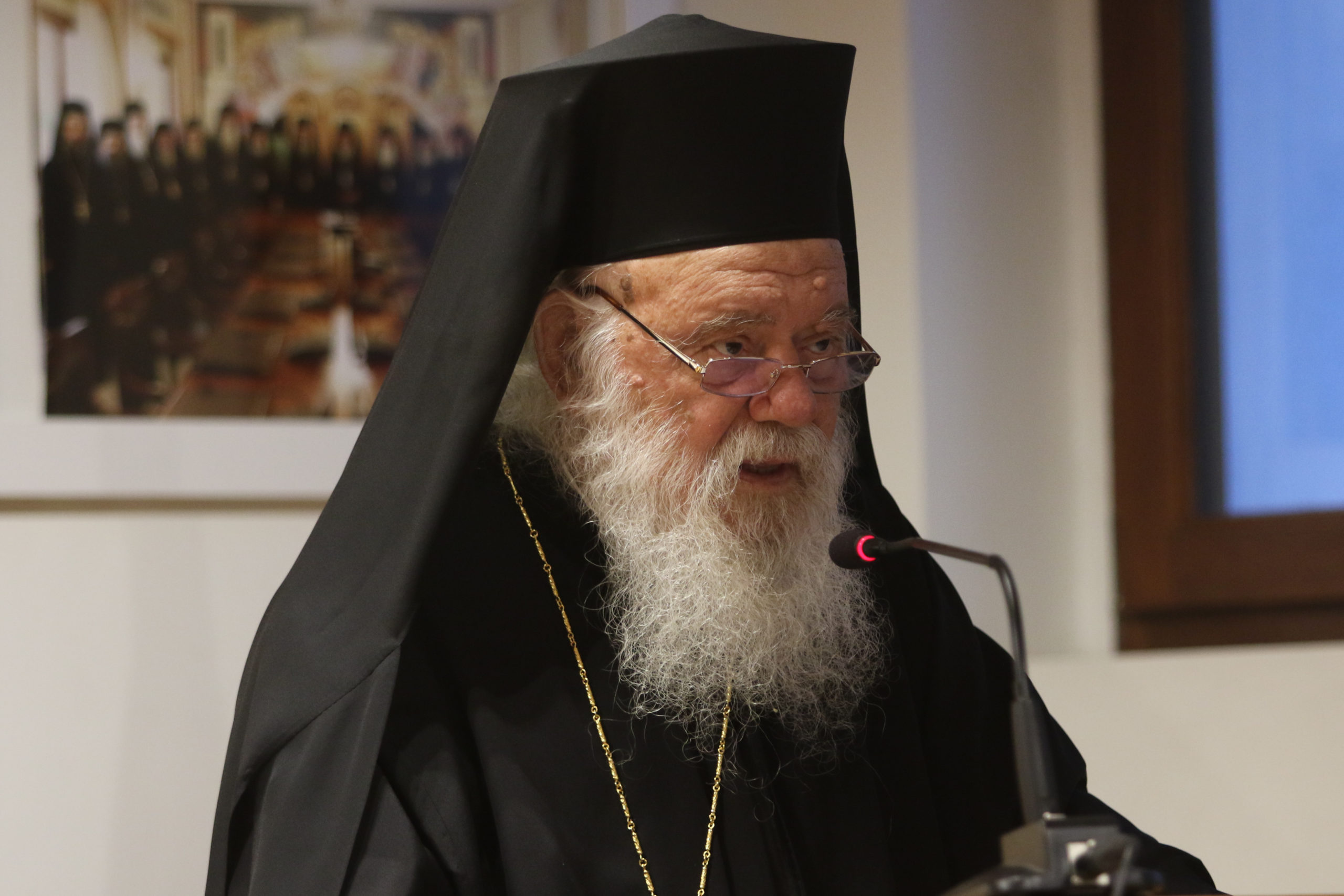 Ο-Αρχιεπίσκοπος-θα-παραστεί-σήμερα-στην-τελετή-έναρξης-του-Συνεδρίου-για-την-Χιλιετηρίδα-του-Ιερού-Ναού-Αγίας-Τριάδος-οδού-Φιλελλήνων