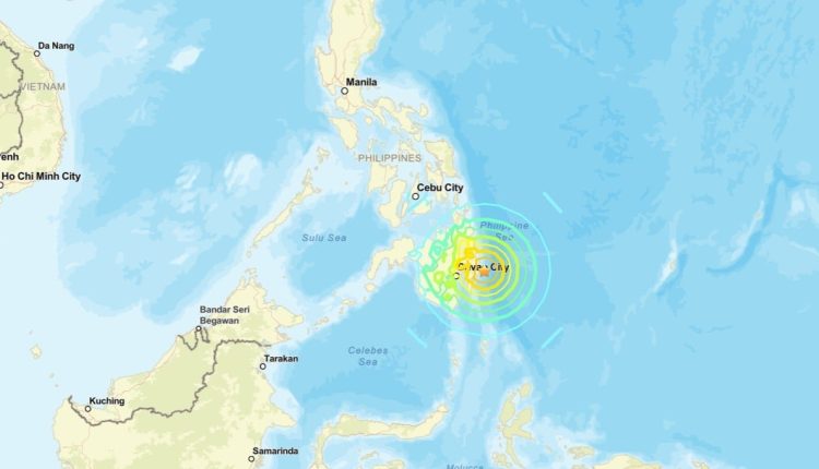 Ισχυρός-σεισμός-πάνω-από-7-Ρίχτερ-στις-Φιλιππίνες