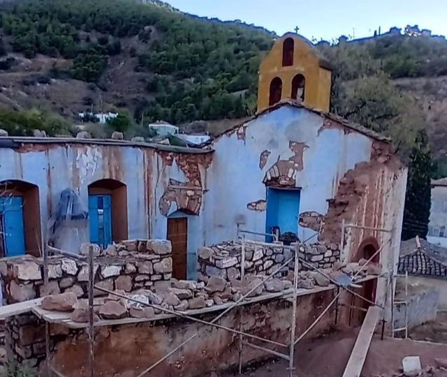 Ξεκίνησαν-οι-εργασίες-αποκατάστασης-του-ΙΝ.-Μεταμορφώσεως-του-Σωτήρος-στην-Ύδρα