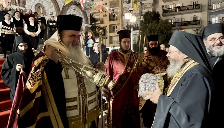 Υποδοχή-της-Τιμίας-Κάρας-του-Αγίου-Παντελεήμονος-στην-Καλαμαριά