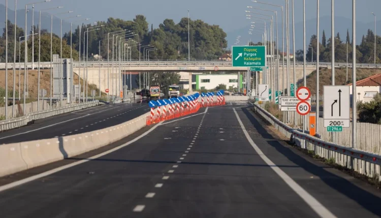 Στην-κυκλοφορία-παραδίδονται-τα-τελευταία-10-χλμ.-του-αυτοκινητόδρομου-Πάτρα-–-Πύργος