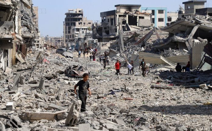 Η-πρώτη-νύχτα-στη-Γάζα-χωρίς-ήχους-εκρήξεων