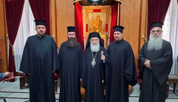 Επισκέψεις-στον-Πατριάρχη-Ιεροσολύμων-Θεόφιλο