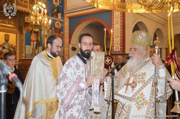 Ο-Μητροπολίτης-Νεαπόλεως-στον-Ιερό-Ναό-Αγίου-Γεωργίου-Φιλύρου