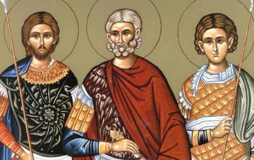 12-Οκτωβρίου:-Εορτάζουν-οι-Άγιοι-Πρόβος,-Τάραχος-και-Ανδρόνικος