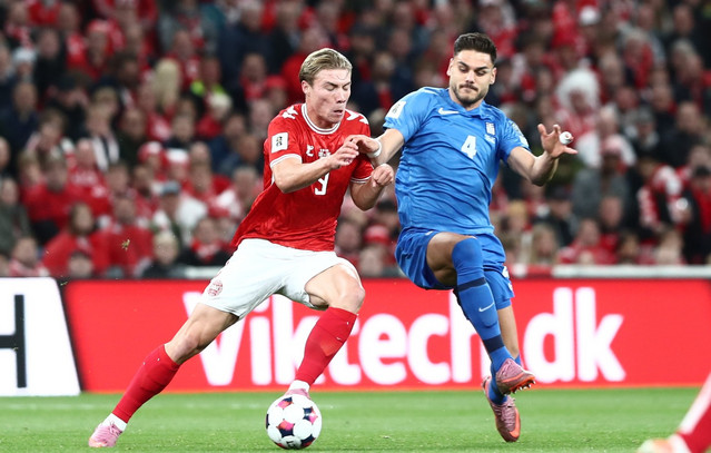 Δανία-–-Ελλάδα:-3-0-στο-42′-ο-Ντάμσγκαρντ