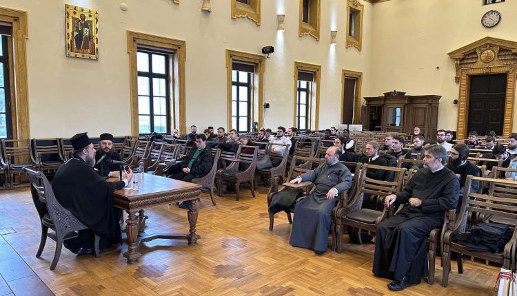 Ο-Μητροπολίτης-Θεσσαλονίκης-στη-Θεολογική-Σχολή-του-Ιασίου