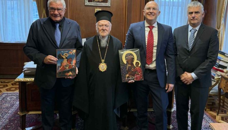 Συνάντηση-Οικουμενικού-Πατριάρχη-με-αντιπροσωπεία-του-Βουλγαρικού-Ινστιτούτου-Ανταρκτικής