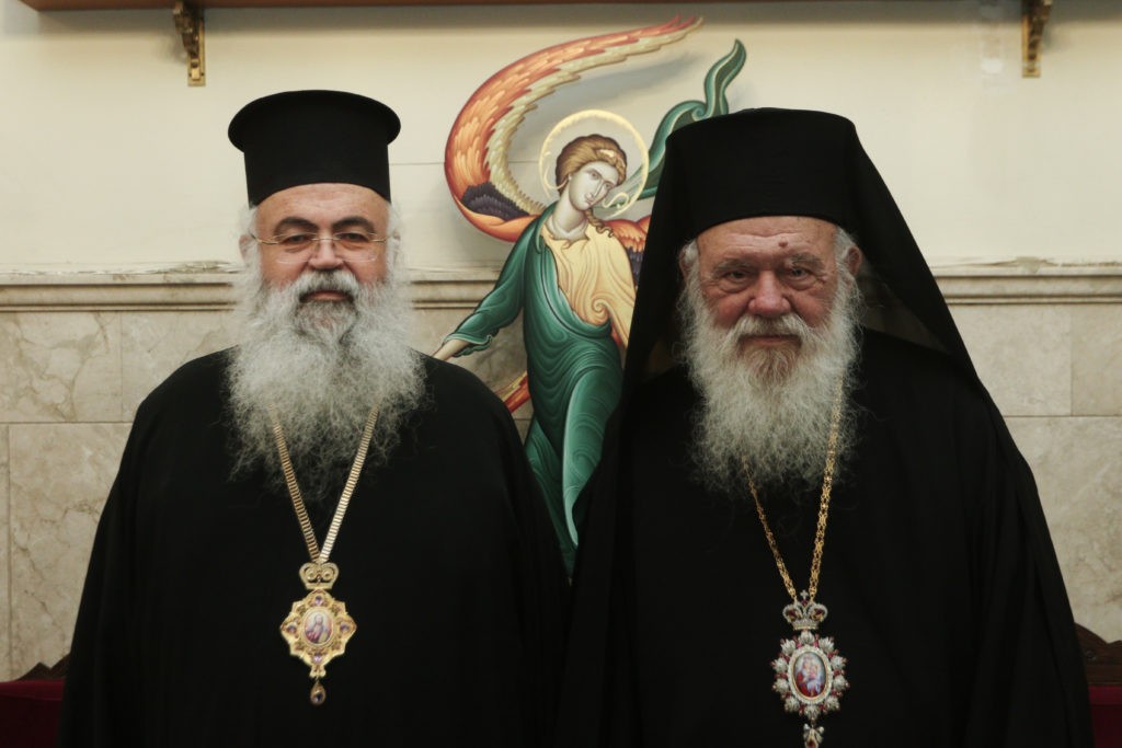 Ευχές-Αρχιεπισκόπου-Κύπρου-στον-Αρχιεπίσκοπο-Ιερώνυμο-για-ταχεία-ανάρρωση