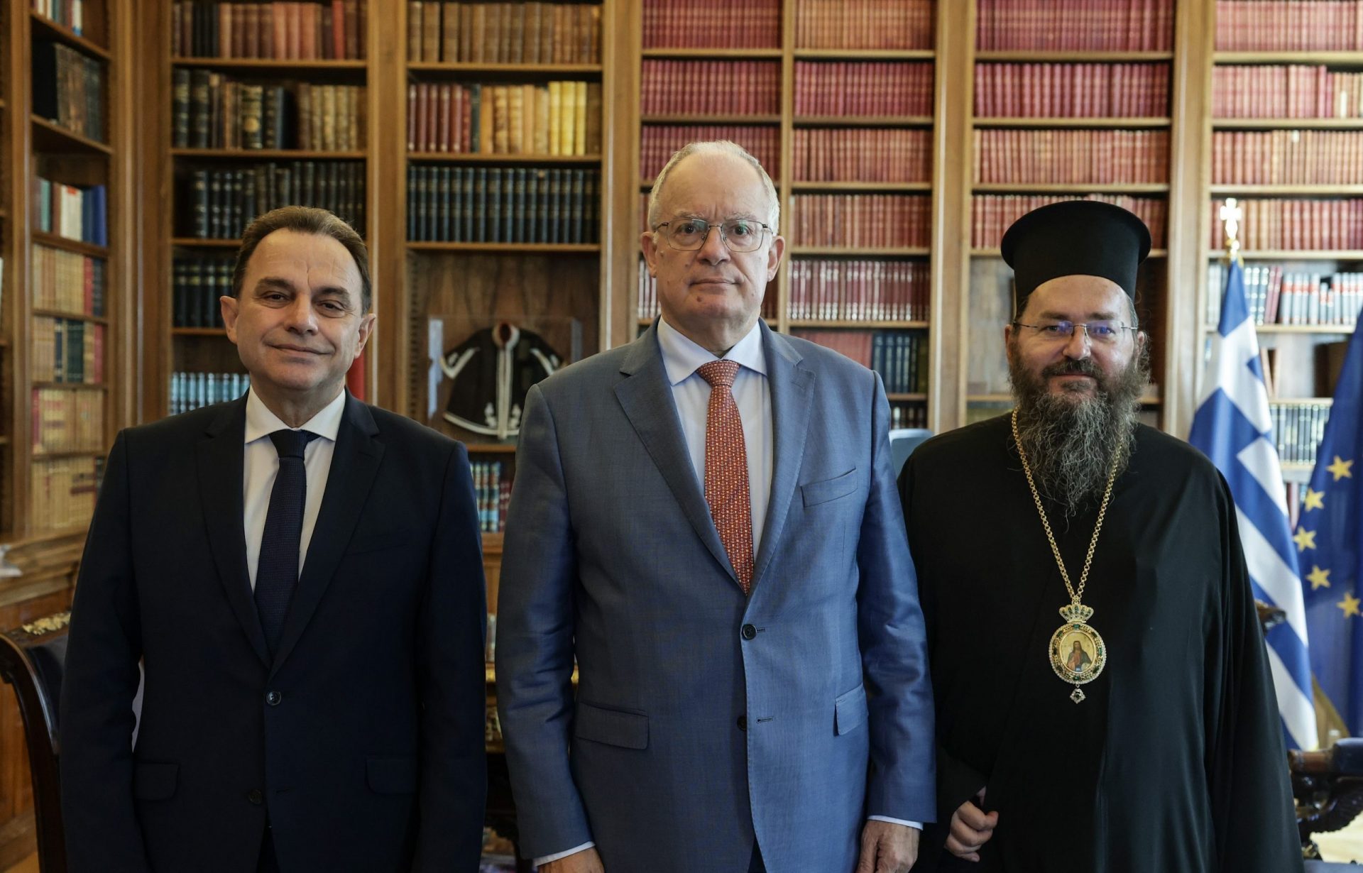 Συνάντηση-με-τον-Πρόεδρο-της-Δημοκρατίας-είχε-ο-Μητροπολίτης-Κιλκισίου-Βαρθολομαίος