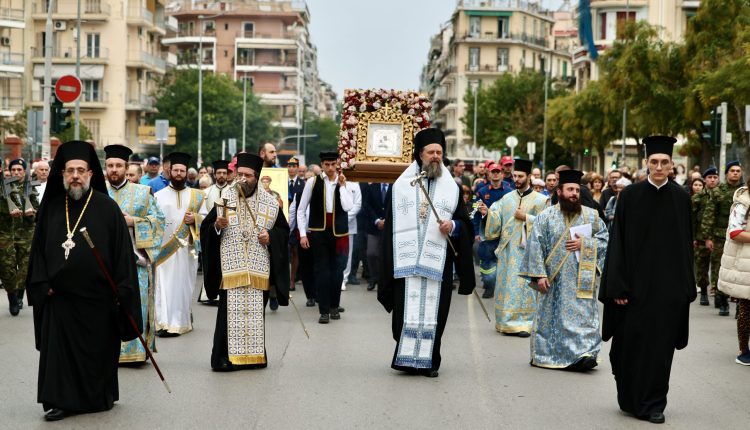Η-Θεσσαλονίκη-υποδέχθηκε-την-Ιερά-Εικόνα-της-Παναγίας-Φανερωμένης-(ΒΙΝΤΕΟ-–-ΦΩΤΟ)