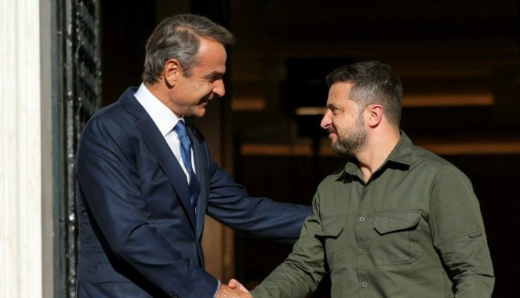 Τηλεφωνική-επικοινωνία-Μητσοτάκη-Ζελένσκι