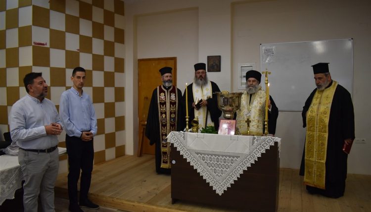 Αγιασμός-Σχολής-Βυζαντινής-Μουσικής-της-Ιεράς-Μητροπόλεως-Μάνης