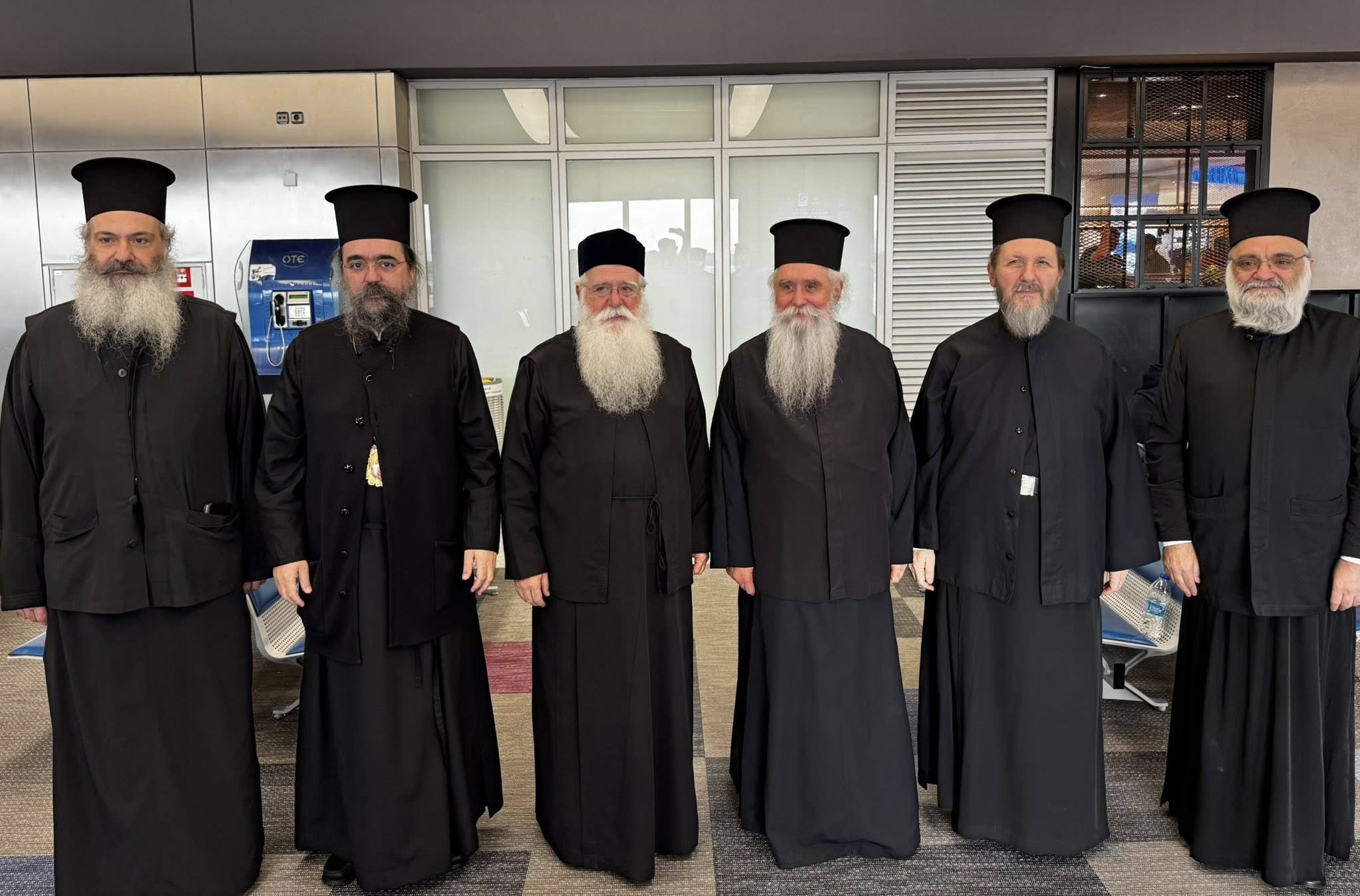 Αναχώρηση-Μητροπολιτών-εξ-Ελλάδος-για-την-χειροτονία-του-Αρχιεπισκόπου-Σινά-Συμεών