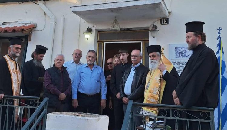 Τρισάγιο-στη-μνήμη-της-θρυλικής-γυναίκας-της-Πίνδου,-Αθηνάς-Τσιτσή-Παπαδοπούλου,-στον-Πύργο