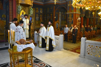 Εσπερινός-Ευαγγελιστού-Λουκά-στην-Κομοτηνή,-Προστάτη-του-Ιατρικού-Συλλόγου-Ροδόπης