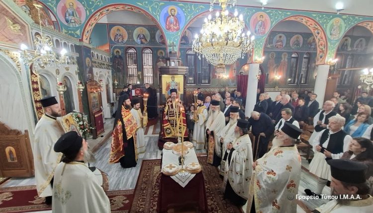 Ο-Εσπερινός-του-Ευαγγελιστού-Λουκά-στην-Κάτω-Μακρυνού-Αιτωλοακαρνανίας