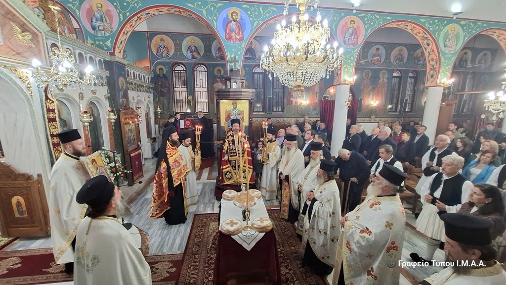 Ο-Εσπερινός-του-Ευαγγελιστού-Λουκά-στην-Κάτω-Μακρυνού-Αιτωλοακαρνανίας