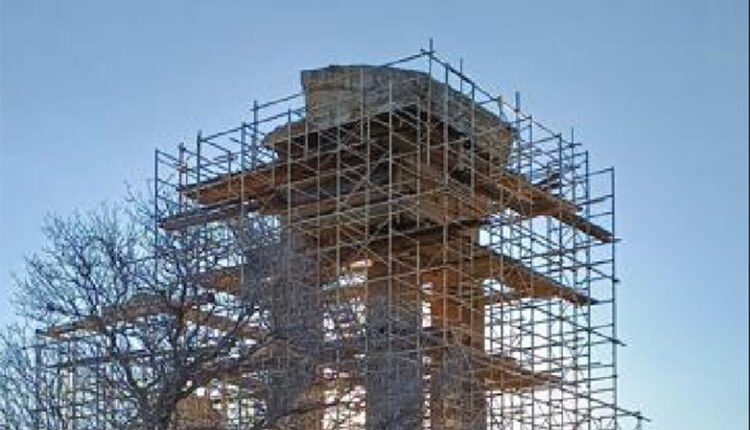 Αποκατάσταση-του-Ιερού-του-Πυθίου-Απόλλωνος,-στην-ακρόπολη-της-Ρόδου