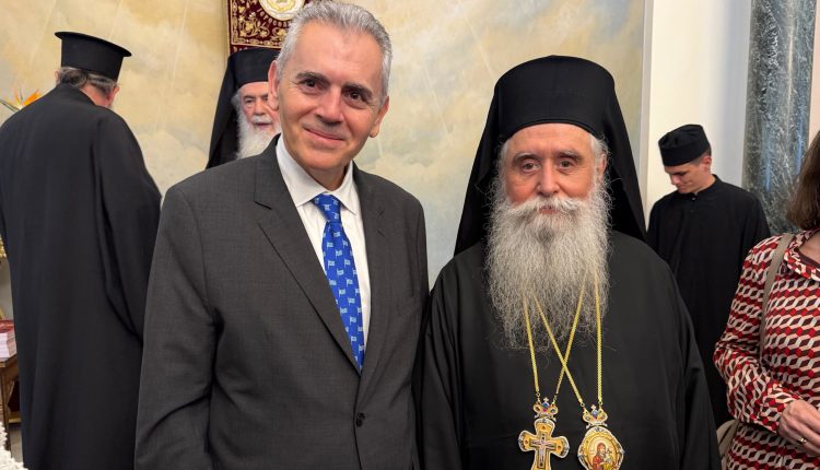 Μ.-Χαρακόπουλος-στη-χειροτονία-Αρχιεπισκόπου-Σινά:-Μια-νέα,-ελπιδοφόρα-εποχή-για-την-Αγία-Αικατερίνη-Σινά