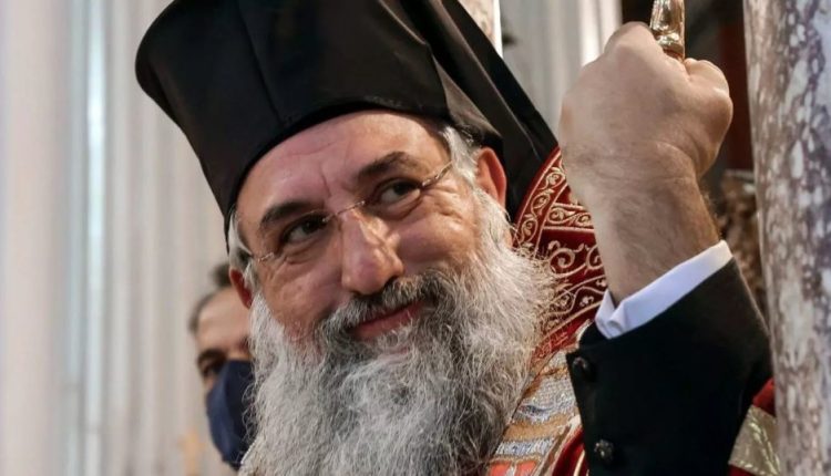 Στο-Άγιον-Όρος-ο-Αρχιεπίσκοπος-Κρήτης-Ευγένιος