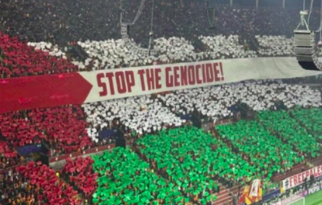 champions-league:-Κορεό-υπέρ-της-Παλαιστίνης-στο-Γαλατασαράι-–-Μπόντο-Γκλιμτ