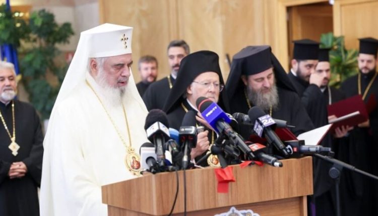 Η-δήλωση-του-Πατριάρχη-Δανιήλ-κατά-την-άφιξη-του-Οικουμενικού-Πατριάρχη-στη-Ρουμανία