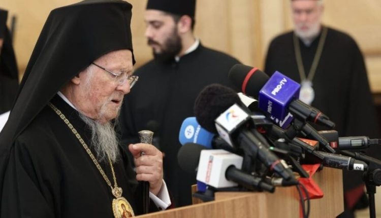 Η-δήλωση-του-Οικουμενικού-Πατριάρχη-κατά-την-άφιξή-του-στη-Ρουμανία