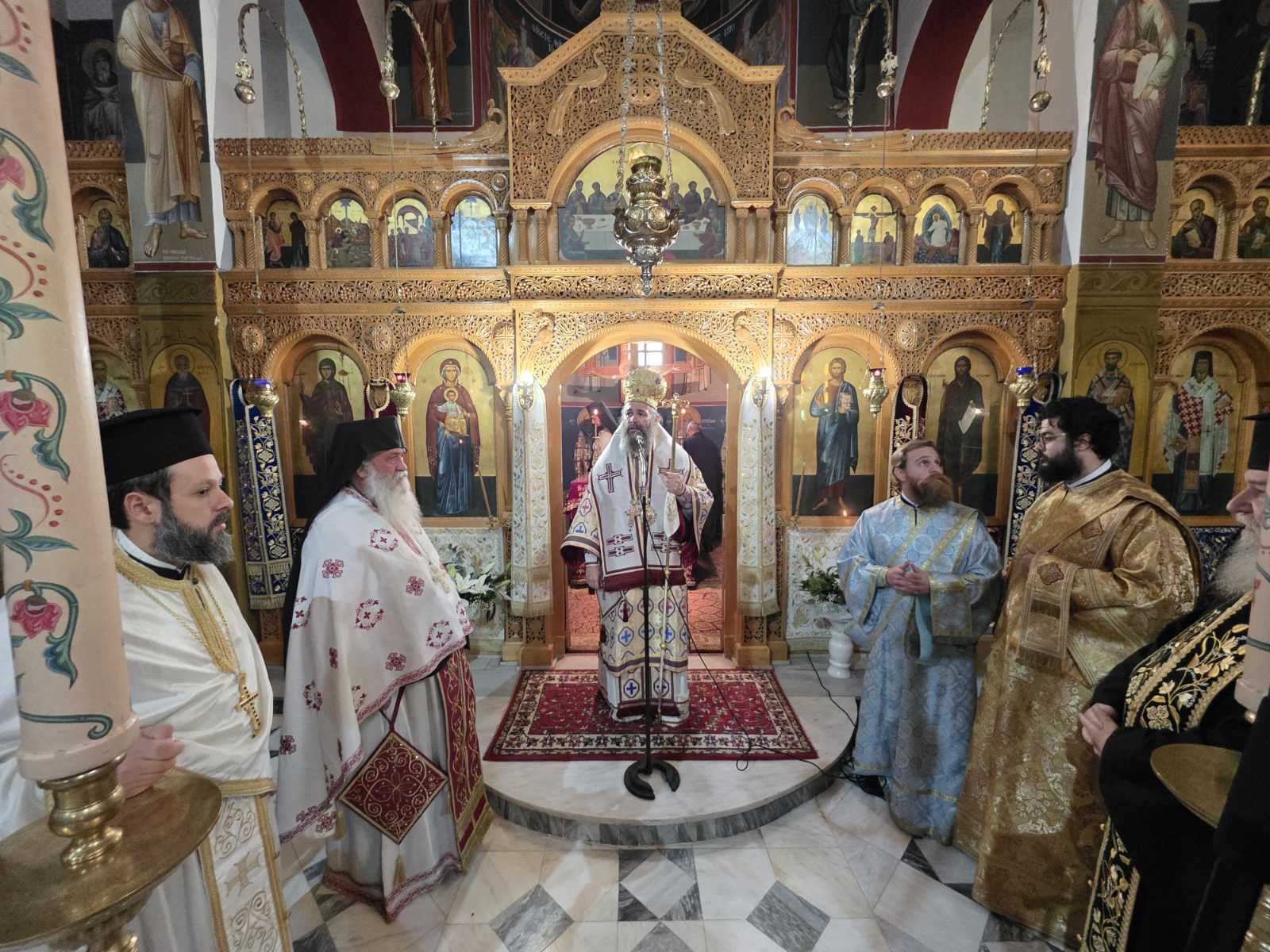 Αρχιερατική-Θεία-Λειτουργία-στην-Ιερά-Μονή-Αγίας-Παρασκευής-Μηλοχωρίου-Δήμου-Εορδαίας