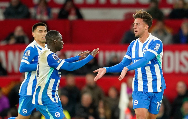 premier-league:-Πρώτο-γκολ-για-τον-Κωστούλα-στην-ήττα-της-Μπράιτον-από-τη-Μάντσεστερ-Γιουνάιτεντ