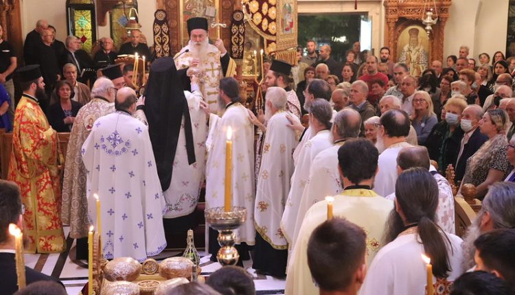 Ο-Κορίνθου-Παύλος-στον-Πανηγυρικό-Εσπερινό-στον-Ναό-Αγίου-Δημητρίου-Ομωνύμου-Δήμου