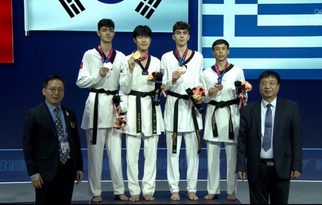 Παγκόσμιο-πρωτάθλημα-ταεκβοντό:-Χάλκινο-μετάλλιο-για-τον-17χρονο-Ψαρρό