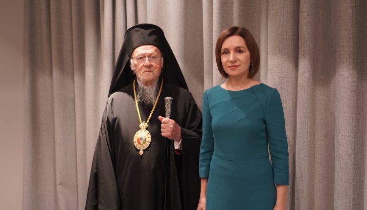 Συνάντηση-Οικουμενικού-Πατριάρχη-με-την-Πρόεδρο-της-Μολδαβίας-στο-Βουκουρέστι