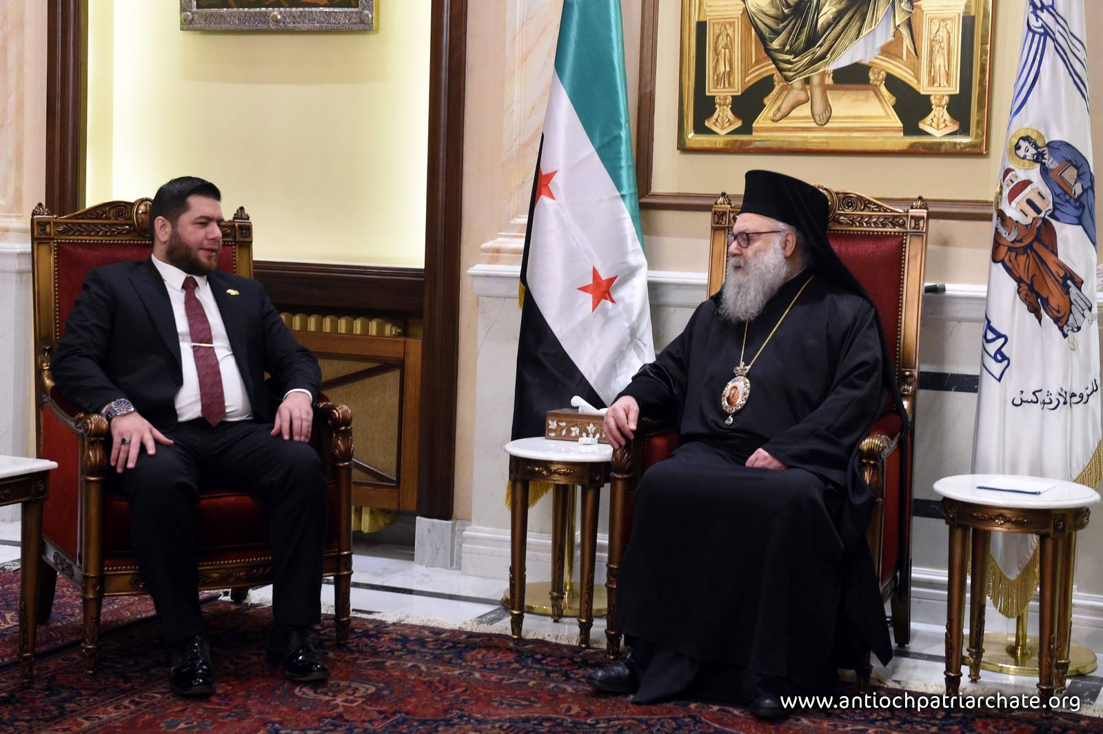 Με-κυβερνητικό-αξιωματούχο-της-Συρίας-συναντήθηκε-ο-Πατριάρχης-Αντιοχείας