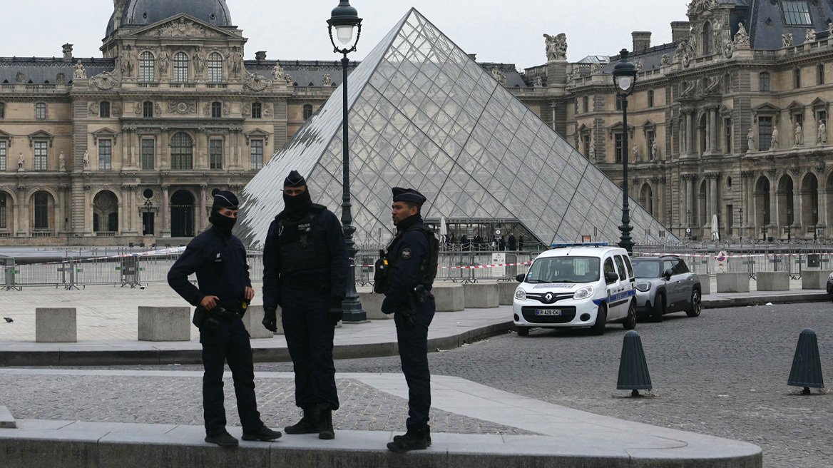 Γαλλία:-Δύο-άνδρες-συλλήψεις-για-την-κλοπή-των-κοσμημάτων-στο-Λούβρο