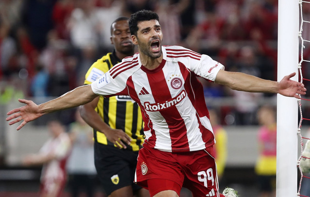 Ολυμπιακός-–-ΑΕΚ-2-0:-Παρέλαση-με-Ελ-Κααμπί-–-Ταρέμι