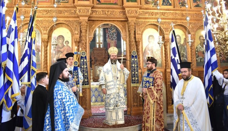 Εορτή-της-Αγίας-Σκέπης-της-Υπεραγίας-Θεοτόκου-και-ηρωικό-έπος-του-1940-στην-Μητρόπολη-Μαρωνείας