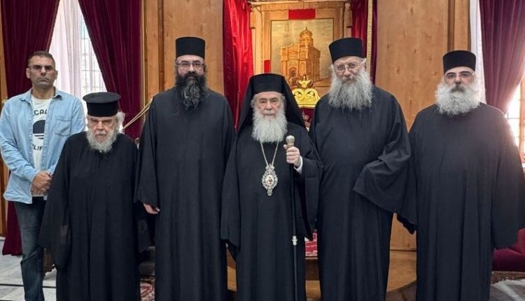 Επισκέψεις-στον-Πατριάρχη-Ιεροσολύμων-Θεόφιλο