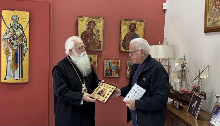 Συνάντηση-του-Μητροπολίτου-Δημητριάδος-με-τον-νέο-Διοικητή-του-Νοσοκομείου-Βόλου