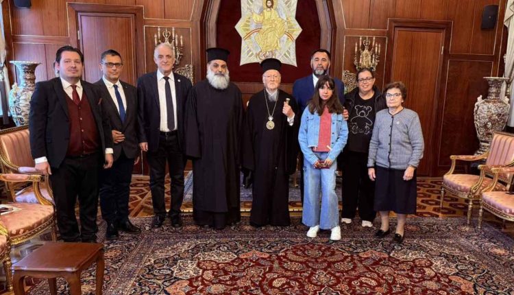 aντιπροσωπεία-του-Σωματείου-Ιεροψαλτών-Νομού-Τρικάλων-στον-Οικουμενικό-Πατριάρχη