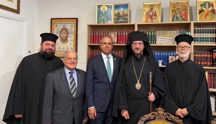 Επίσκεψη-του-Ισραηλινού-Πρέσβη-στα-γραφεία-της-Ιεράς-Επισκοπής-Αδελαΐδος