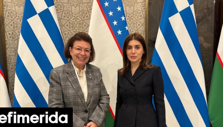 Διμερείς-συναντήσεις-εργασίας-της-Λ.-Μενδώνη-στο-Ουζμπεκιστάν