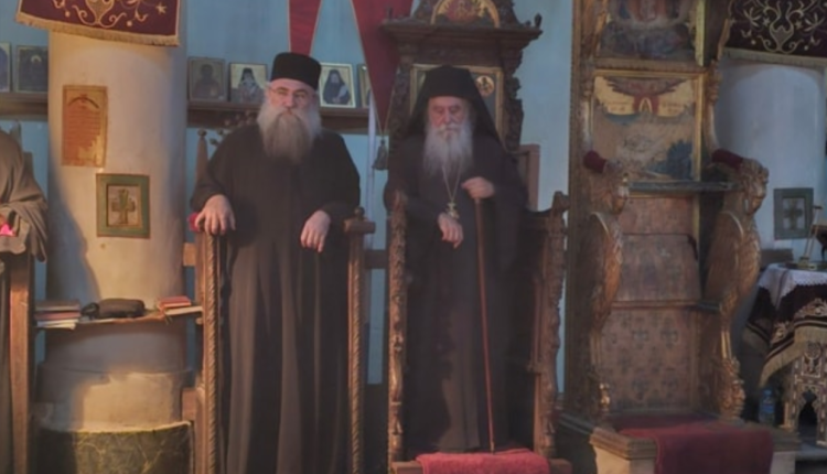 Προσκυνηματική-επίσκεψη-του-Ηγουμένου-της-Ιεράς-Μονής-Εσφιγμένου-στην-Ιερά-Μονή-Σινά
