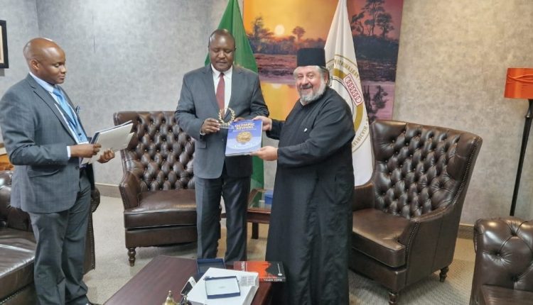 Συνάντηση-Μητροπολίτη-Ζάμπιας-με-τον-Πρόεδρο-του-Παναφρικανικού-Κοινοβουλίου