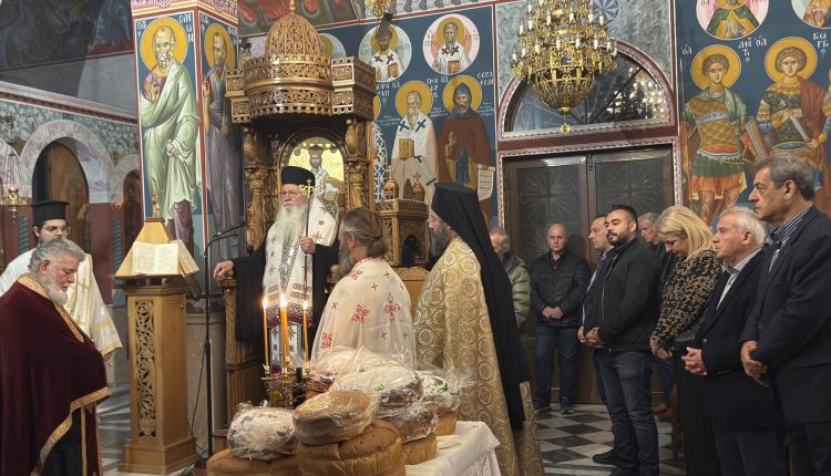 Αρχιερατικός-Εσπερινός-εορτής-Αγίου-Ιωάννου-Χρυσοστόμου-στο-Λούτσι-Βοιωτίας